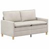 vidaXL Sofa Creme 156 x 81 x 87,5 cm Polyester
