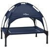 vidaXL Hundebett 71 x 64 x 71 cm Stahl Marineblau