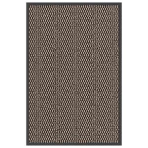 vidaXL Fu&szlig;matte Braun 60x90 cm