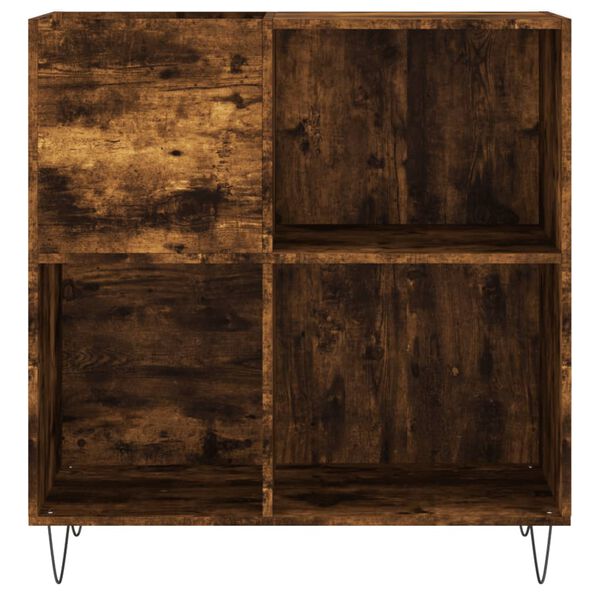 vidaXL Plattenschrank R&auml;uchereiche 84,5x38x89 cm Holzwerkstoff
