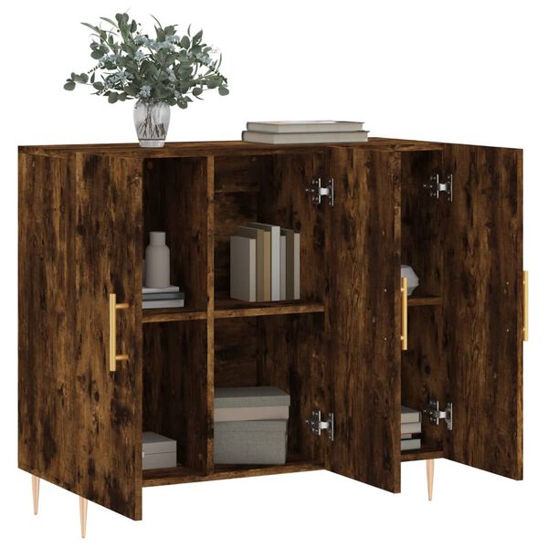 vidaXL Sideboard R&auml;uchereiche 90x34x80 cm Holzwerkstoff