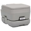 vidaXL Tragbare Campingtoilette mit Zelt 10+10 L