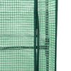 vidaXL Hochbeet mit Aufsatz und Rollen Rattan-Optik 80x50x182 cm