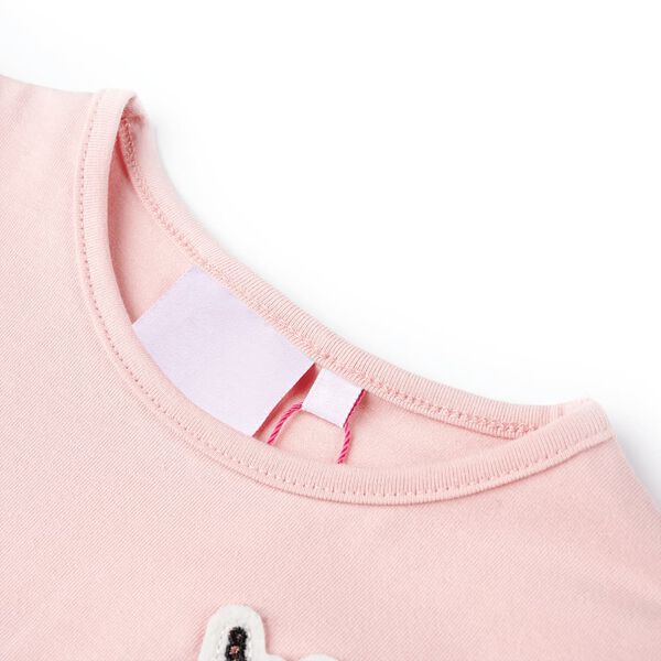 Kinder-T-Shirt Hellrosa 116