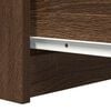 vidaXL Sideboard Braun Eichen-Optik 37,5x35x76 cm Holzwerkstoff