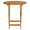 vidaXL 3-tlg. Bistro-Set Beige Stoff und Massivholz