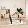 vidaXL Konsolentischbeine 4 Stk. Schwarz 72 cm Stahl