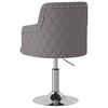 vidaXL Barhocker Dunkelgrau Stoff