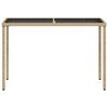 vidaXL 5-tlg. Garten-Essgruppe mit Kissen Beige Poly Rattan