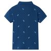 Kinder-Poloshirt Dunkelblau 104