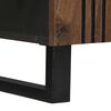 vidaXL Sideboard Braun 90 x 33 x 75 cm massives Mangoholz