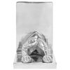 vidaXL Buchst&uuml;tzen 2 pcs Silber 12 x 15 x 18 cm Aluminium