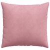 vidaXL Sofakissen 2 St&uuml;ck Rosa 50 x 50 cm Cordstoff