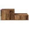vidaXL Aufbewahrungsschrank 2 pcs Altholz 118 x 41 x 40 cm