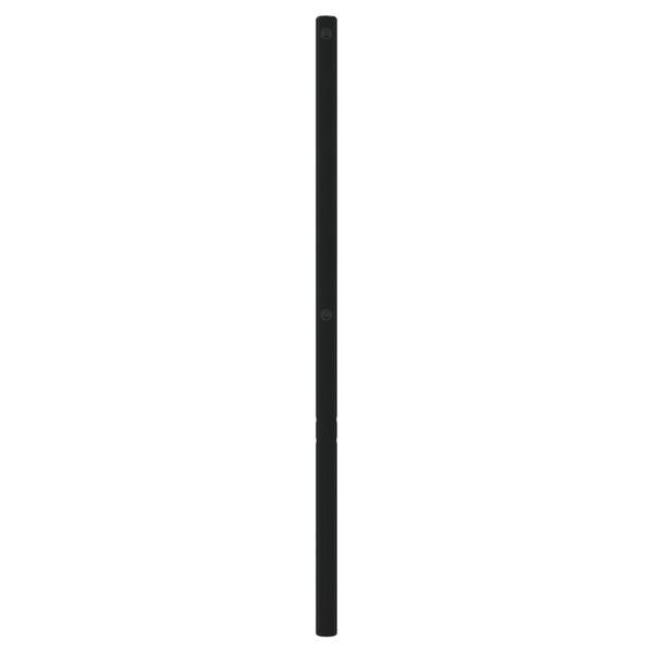 vidaXL Ersatz-Kopfteil Metall Schwarz 120 cm
