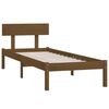 vidaXL Massivholzbett Honigbraun Kiefer 90x190 cm