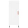 vidaXL Highboard Wei&szlig; 34,5x34x180 cm Holzwerkstoff
