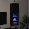 vidaXL TV-Schrankset Schwarz Eichen-Optik 30,5 x 30 x 102 cm