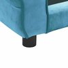 vidaXL Hundesofa T&uuml;rkis 72x45x30 cm Pl&uuml;sch