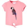 Kinder-T-Shirt Rosa 128