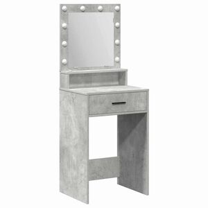 vidaXL Schminktisch Beton Grau 50 x 41 x 135 cm Holzwerkstoff