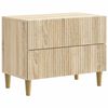 vidaXL Nachttisch Sonoma-Eiche 62 x 34,5 x 48 cm Holzwerkstoff
