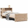 vidaXL B&uuml;cherregalbett ohne Matratze 75x190 cm Massivholz Kiefer