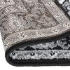 vidaXL Teppichl&auml;ufer BCF Schwarz 80x350 cm
