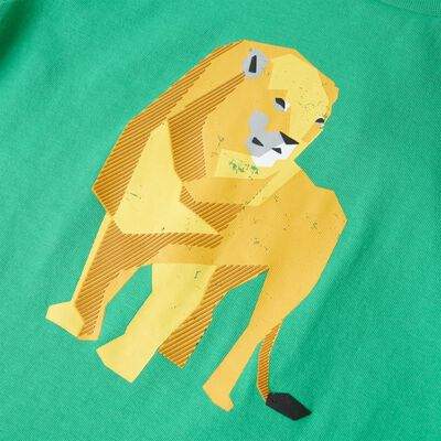 Kinder-T-Shirt Grün 116