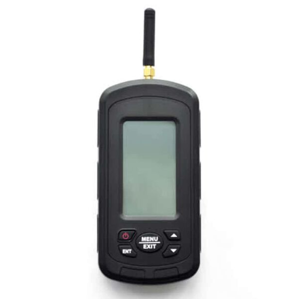 vidaXL Fischfinder Schwarz