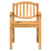vidaXL 7-tlg. Garten-Essgruppe Massivholz Teak