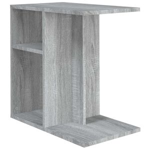 vidaXL Beistelltisch Grau Sonoma 50x30x50 cm Holzwerkstoff