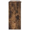 vidaXL Sideboard mit Schublade R&auml;uchereiche 101x35x76 cm Holzwerkstoff
