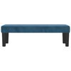 vidaXL Sitzbank Dunkelblau 100x30x30 cm Samt