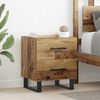 vidaXL Nachttisch Altholz 40 x 35 x 47,5 cm Holzwerkstoff