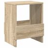 vidaXL Magazinregal 2 pcs Sonoma-Eiche 35 x 30 x 45 cm