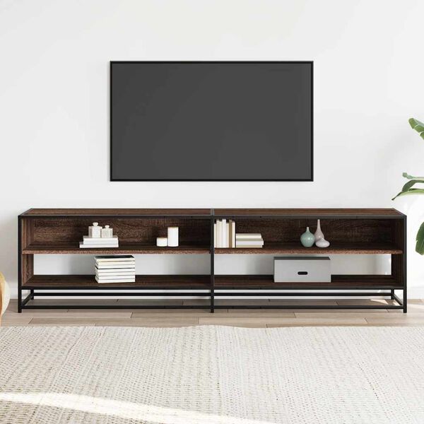 vidaXL TV-Schrank Braun Eichen-Optik 180,5x40x46 cm Holzwerkstoff