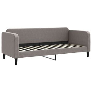 vidaXL Tagesbett Taupe 80x200 cm Stoff