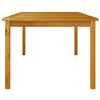 vidaXL Gartentisch 200x100x74 cm Massivholz Akazie