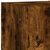 vidaXL 6-tlg. Wohnwand mit LED-Beleuchtung R&auml;uchereiche Holzwerkstoff