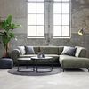LABEL51 Teppich Jute Rund 180x180 cm XXL Anthrazit