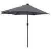 vidaXL Garten-Sonnenschirm Anthrazit 294 x 150 x 224 cm