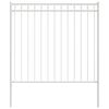 vidaXL Zaunelement Wei&szlig; 170 x 200 cm Stahl