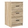 vidaXL Nachttisch Sonoma-Eiche 38 x 38 x 66 cm Holzwerkstoff