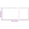 vidaXL Balkonsichtschutz Terrakotta 100 x 500 cm Oxford-Stoff