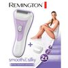 REMINGTON Damenrasierer Smooth & Silky Wei&szlig; und Lila