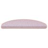 vidaXL Stufenmatten Selbstklebend Sisal-Optik 30Stk. 65x21x4cm Rosa