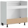 vidaXL Sp&uuml;lenunterschrank Kalmar Grau Sonoma 80x46x81,5 cm