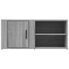 vidaXL TV-Schrank Grau Sonoma 80x31,5x36 cm Holzwerkstoff