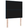 vidaXL Kopfteil mit Kopfteil Blau 80 cm Kunstleder